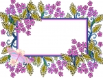 Flower Frame With Text Box