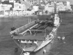 WORLD OF WARSHIPS CVL R 08 HMS BULWARK ENTERING GRAND HARBOUR, MALTA