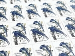 USA post stamps - Bluebird