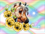 FLOWERY HORSE