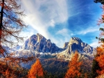Autumn in the Dolomites, Italy