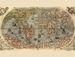 Map of the world from 1565.