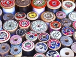 Spools of thread