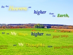 God's Ways-Thoughts are Higher