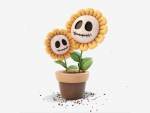 Halloween Sunflowers
