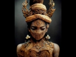 Wood sculpture