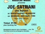 Joe Satriani - Glasgow Barrowland (May 1990)