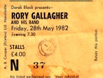 Rory Gallagher At The Glasgow Apollo (May 1982)