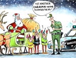 Santa Border Stop