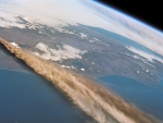 Volcanic Eruption In Chile From Space