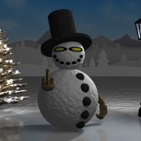 Smevil the Evil Snowman