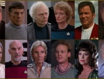 Characters from Star Trek The Next Generation Era