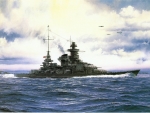 K.M.S. Scharnhorst Artwork