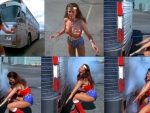 Wonder Woman Bus Stop