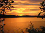Sunset on Bull Shoals Lake