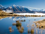 Lake With Mountain Landscape