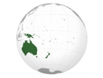 Oceania map