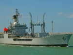 Royal Fleet Auxiliary RFA Gold Rover Small Replenishment Tanker