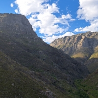Mountain valley stream