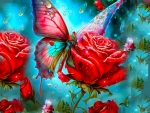 Rose Butterfly