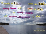 Every Knee Will Bow to God