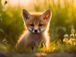 Fox in the Meadow