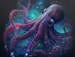 PURPLE OCTOPUS