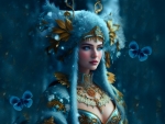 Fantasy Blue Queen