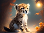 cheetah cub