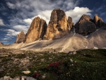 Dolomites, Tre Cime Di Lavaredo, Italy