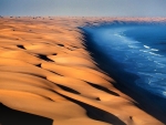 where the namib desert meets the atlantic ocean