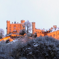 Castle Hohenschwangau in November