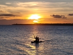 Kayaking at Sunset