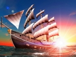 Sailing ship