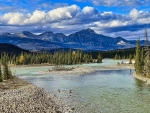 Athabasca River, Jasper NP, Alberta