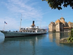 steemer Port call to Chillon Castle