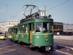 A BVB green tram ca 1950