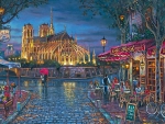 Fall Evening, Paris by Robert Finale