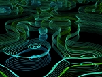 Abstract swirls