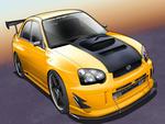 Subaru inpreza wrt artworck