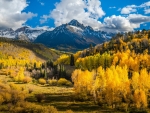 Rocky Mountains NP At Autumn, Colorado