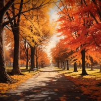 Autumn avenue