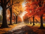 Autumn avenue