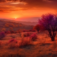 Vibrant autumn colors