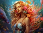 Mermaid - underwater life