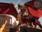 Maroon And Gold Dragon