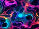 Abstract Neon Glow