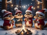 Christmas Chipmunks