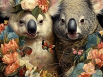 Koala couple