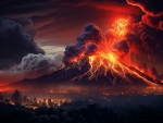 Volcanic City Eruption